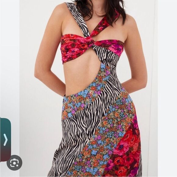 For Love And Lemons Rita Cut Out Maxi Dress NWT - Picture 4 of 16